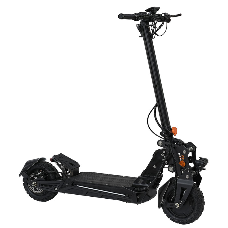 All-Terrain 3-Wheel Electric Scooter for Adults – Dual Front Wheels, Wide Fat Tires, Front Suspension, Max Speed 80 km/h