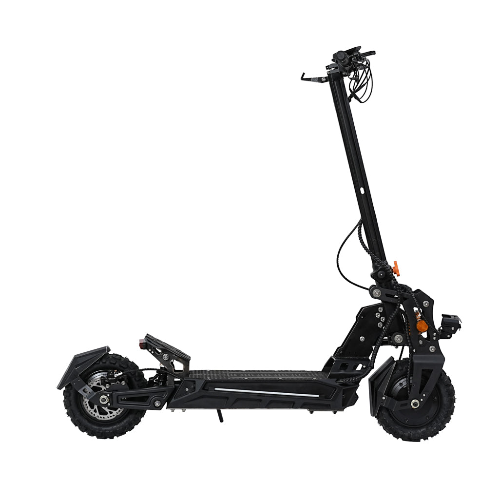 All-Terrain 3-Wheel Electric Scooter for Adults – Dual Front Wheels, Wide Fat Tires, Front Suspension, Max Speed 80 km/h