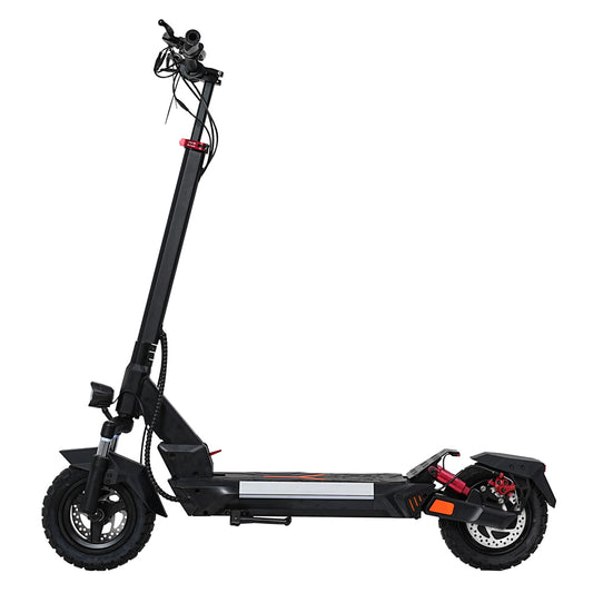 MOTORUN S5 folding electric scooter for adults in matte black