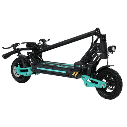 MOTORUN V2 folding mechanism shown in folded position