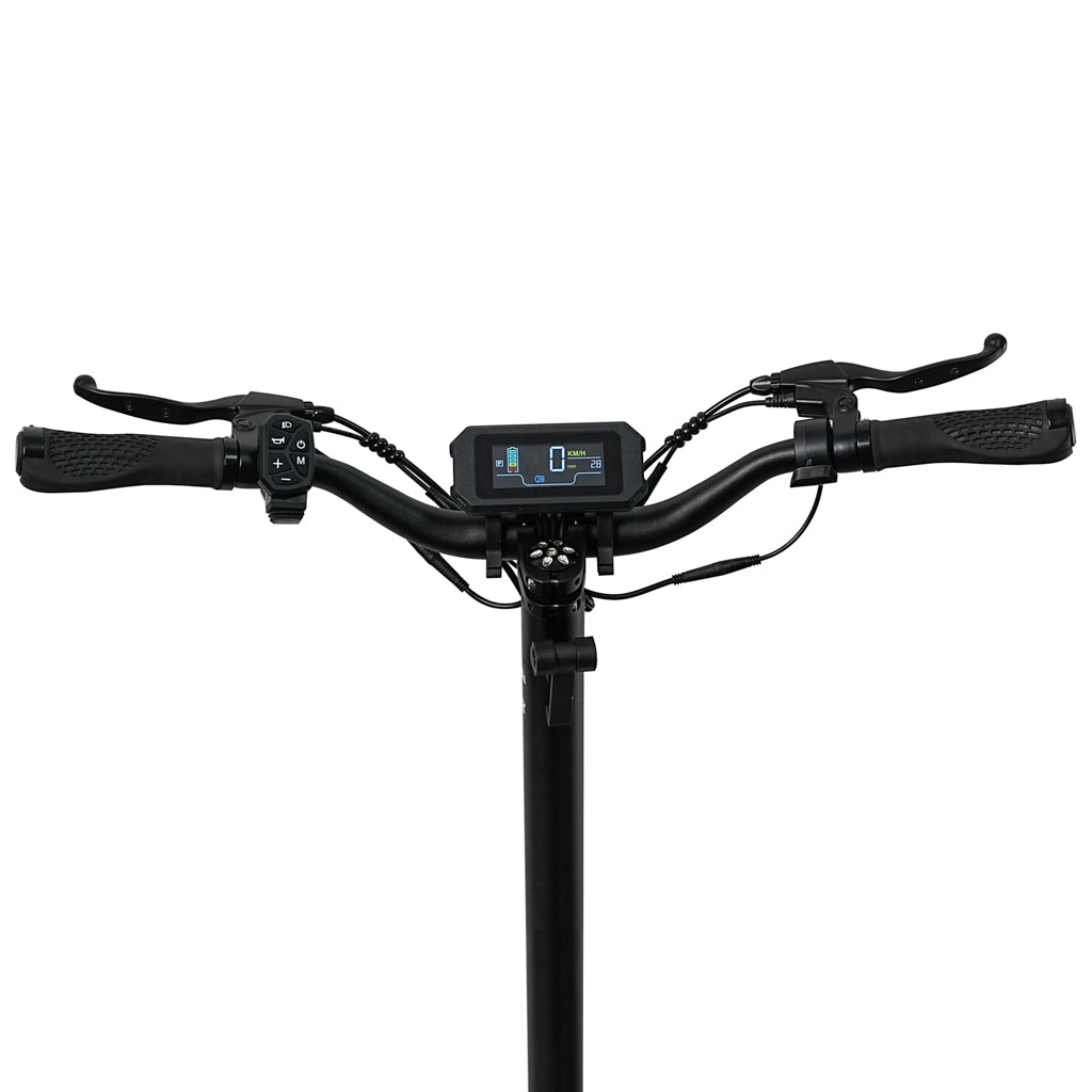 MOTORUN V2 handlebar with display and control buttons