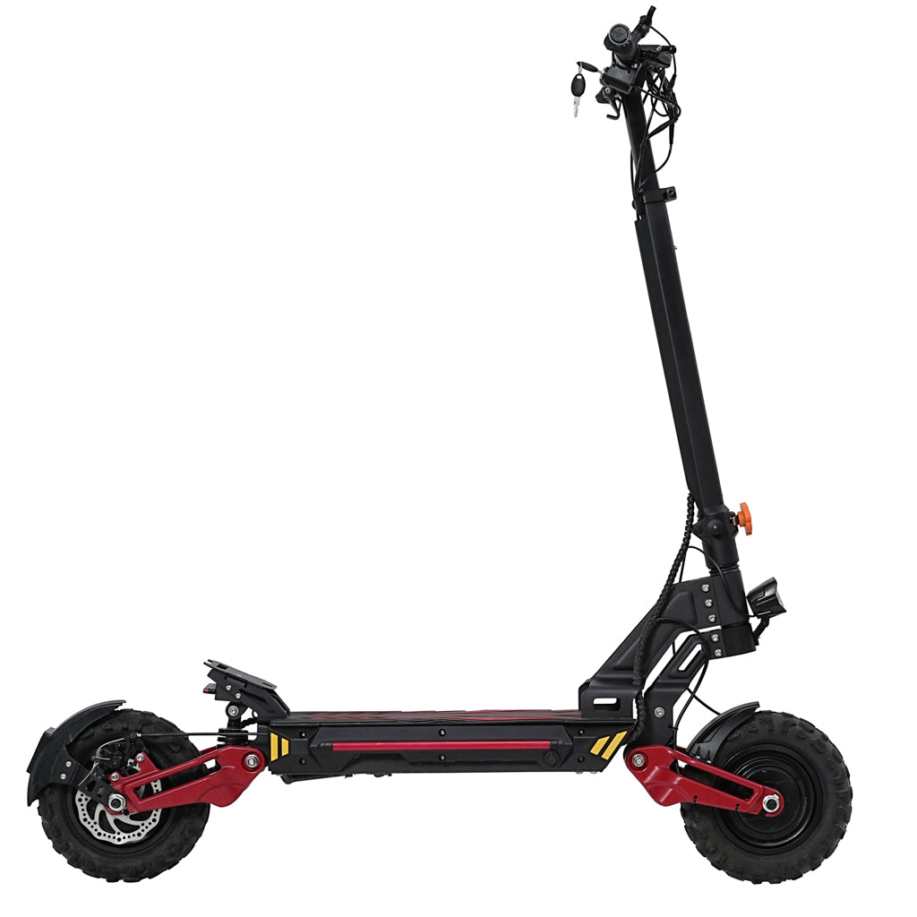 MOTORUN V2-Plus 11-inch electric scooter side profile
