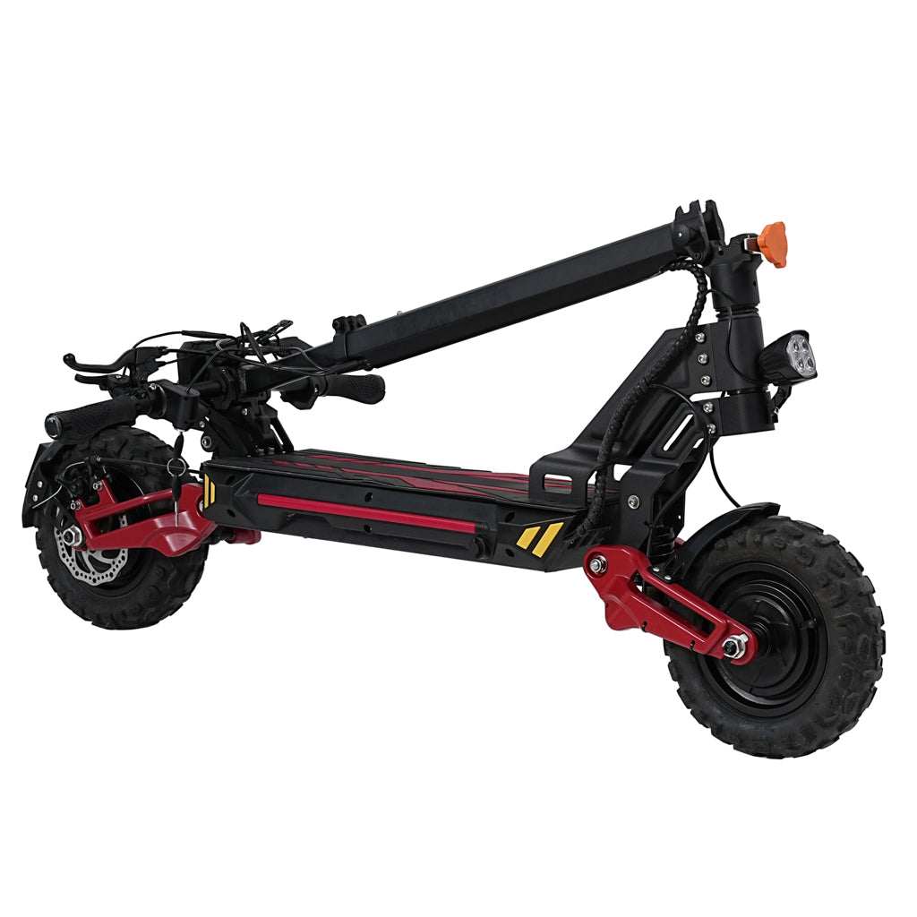 MOTORUN V2-Plus folding mechanism in folded position