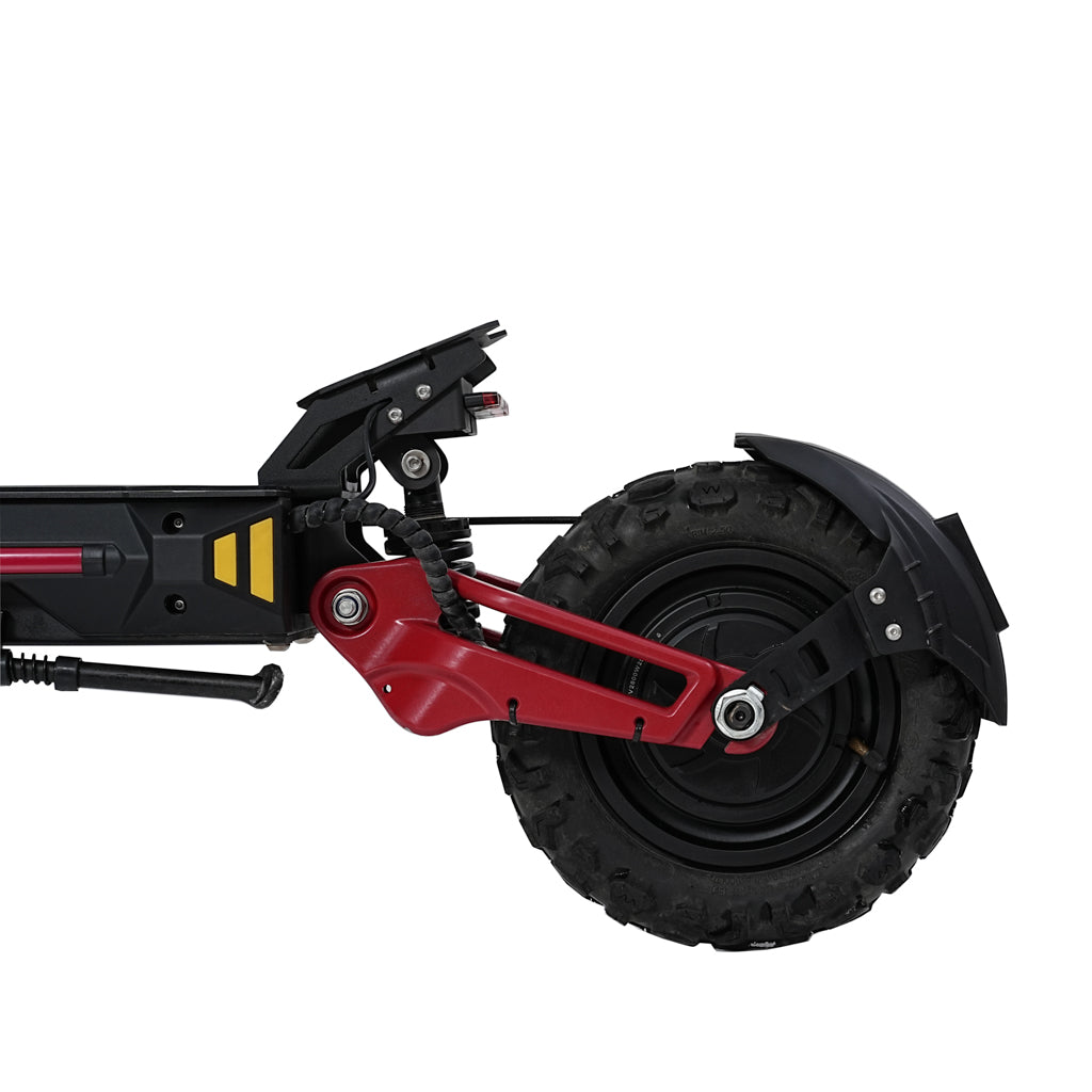 MOTORUN V2-Plus rear wheel with disc brake and suspension